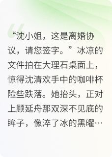 豪门迷情:琉璃碎尽爱成殇沈清欢顾延舟豪门迷情:琉璃碎尽爱成殇全文免费阅读【完整章节】