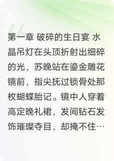 真假千金大小姐之谎苏晚顾沉舟全章节目录免费阅读