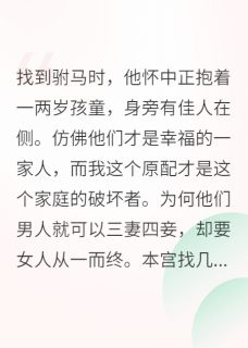 抖音小说你养外室，我养娇夫沈聿谢珩全文txt