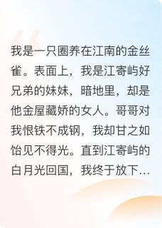 山水笔相逢写的小说金丝雀妹妹江寄屿楚清羽全文阅读