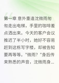 抖音小说沈微雨顾寒川沈微雨顾寒川无弹窗试读