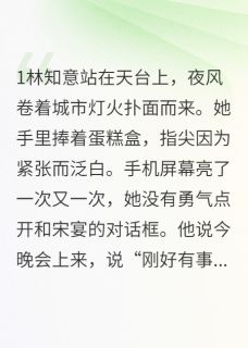 宋宴林知意小说她捧着心靠近，他却后退一步全文阅读-欧迈阅读网