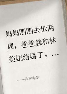 非雾非梦林美娟陈武大结局在线阅读