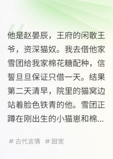 私藏读物拐了王爷的猫，还拐了王爷的人雪团赵晏辰完结版免费阅读-欧迈阅读网