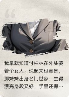 【热文】当女配上位发现男主早已病入膏肓主角付柏林赵婉蓉小说全集免费阅读