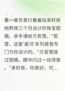 他为白月光送我进监狱小说免费阅读 苏景行霍晏深陆承轩大结局完整版