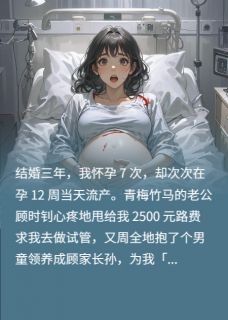 全本资源在线阅读老公拿2500元试管,我直接离婚顾时钊林薇薇裴瑾瑜