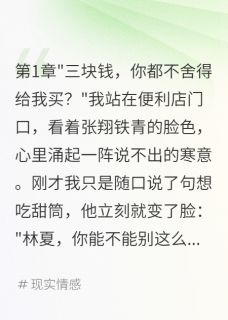 为三块钱吵架,发现老公转款百万张翔苏曼免费全章节目录阅读
