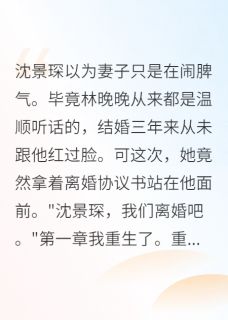 沈景琛晚晚沈雨桐全集小说_主动离婚后，首长天天来挽回完结版阅读-欧迈阅读网
