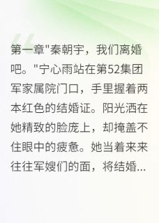 宁心雨秦朝宇全集小说_结婚两年没圆房我提离婚后他疯了完结版阅读