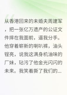 周建军林晚意主角抖音小说亿万遗嘱最后一页,藏着魔鬼在线阅读