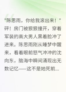 老公为小三放弃我，车祸后喊我名在线阅读 陈思雨沈向东苏雯免费小说精彩章节