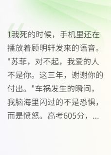 苏菲沈时深顾明轩小说最后结局 苏菲沈时深顾明轩完结版免费阅读