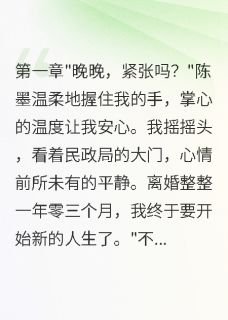 离婚一年后前夫以为在冷静期小说(完结)-宋景琛陈墨晚晚无删减阅读