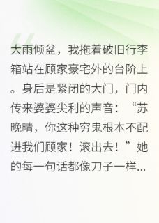 爆款小说被赶出豪门后，我成首富了在线阅读-顾景琛林若曦琛和林免费阅读