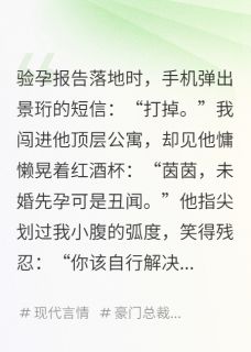 抖音景总说玩玩而已，那就玩死他by饭团onigiri在线阅读