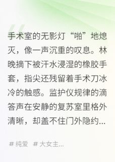 无影灯下吻痕：我们爱的未来小说林晚顾屿免费阅读