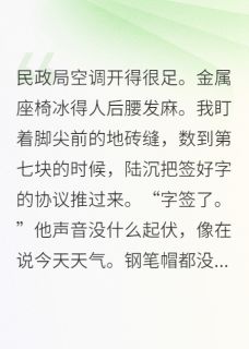 (全本)离婚后成了首富白月光主角徐砚苏蔓陆沉全文目录畅读