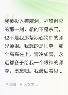 我死后,那个高冷师尊原来暗恋我(玲珑砚磨尽春风小说)小说最新章节