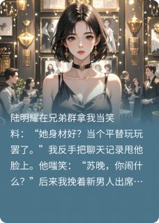 说我是平替?我分手你哭什么快手热推陆明耀苏晚苏之晴免费阅读