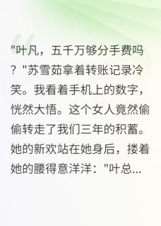 苏雪茹叶凡全本章节在线阅读大结局-欧迈阅读网